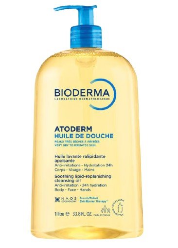 Bioderma Atoderm Higiene Hidratante Diária - Óleo de Banho 1L