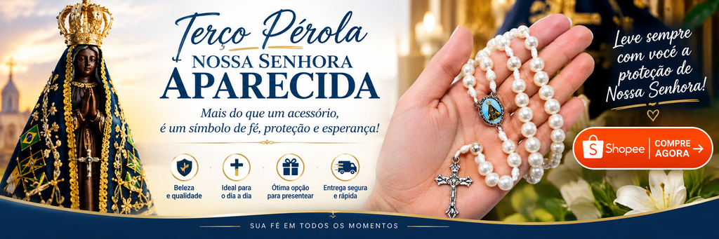 Imagem de Nossa Senhora de Guadalupe com manto azul-esverdeado, estrelas e raios dourados.